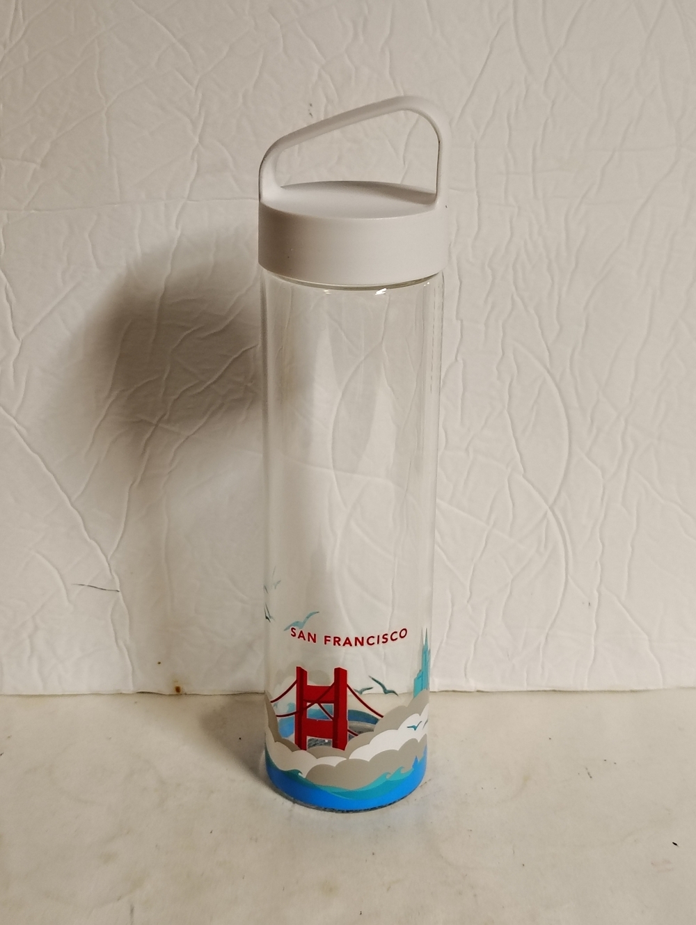 Starbucks You Are Here Collection San Francisco Glass Drinking Tumbler 18.5 Oz